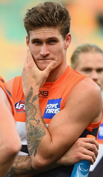 SLIDER-LOBBOUT.jpg Rory Lobb is expected to miss at least a month with a back injury. - GWS Giants,Rory Lobb,Stephen Coniglio,AFL